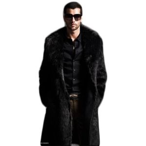 MANTEAU - CABAN manteau homme de marque Section moyenne et longue 