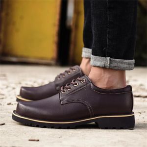 chaussures de securite en cuir homme