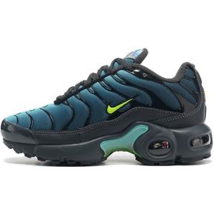 BASKET Baskets TN Plus Enfant - Nike - Chaussures de Entrainment - Noir Bleu Vert