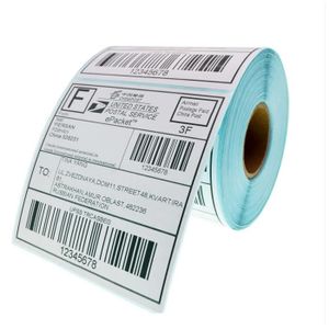 Étiquette autocollante thermique P50, papier auto-adhésif
