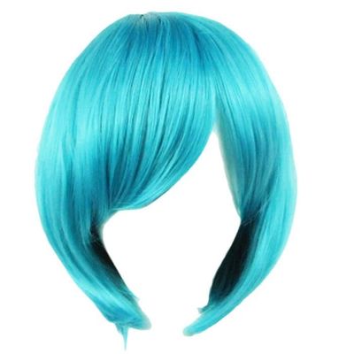 perruque bleu