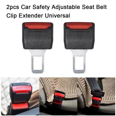 Adaptateurs De Ceinture De Sécurité Auto – 4 Pièces Plastique/métal – Confort Et Sécurité Siège