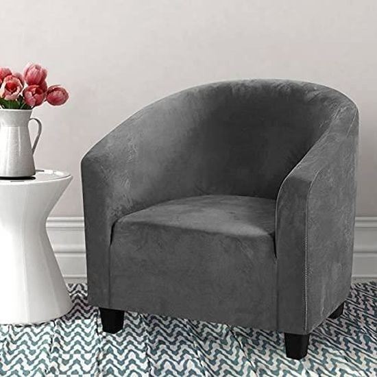 Housse de Fauteuil Chesterfield avec Accoudoir pour Salon, Extensible Couverture de Fauteuil Cabriolet Antidérapant, 1 place Housse de Canapé avec Housse de Fauteuil Chesterfield avec Accoudoir pour Salon, Extensible Couverture de Fauteuil Cabriolet Antidérapant, 1 place Housse de Canapé avec