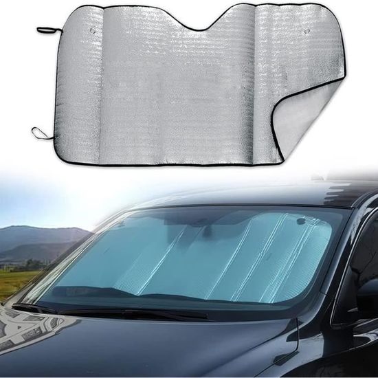 Pare-Soleil Latéral Voiture Antevia - Lot De 2 - 37x44cm - Noir - Avec Ventouses - Protection Enfants Contre Le Soleil