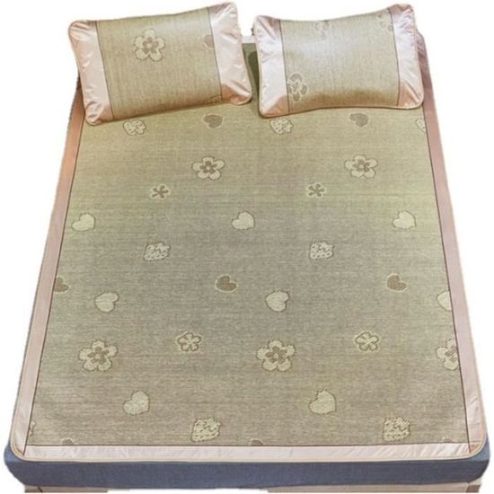 Niagara Surmatelas 140 X 190 Cm En Bambou, Respirant, Rafraîchissant Sur Matelas 2 Personnes 140x190 Avec Poches Profondes Pour Matelas 20-50 Cm, Blanc
