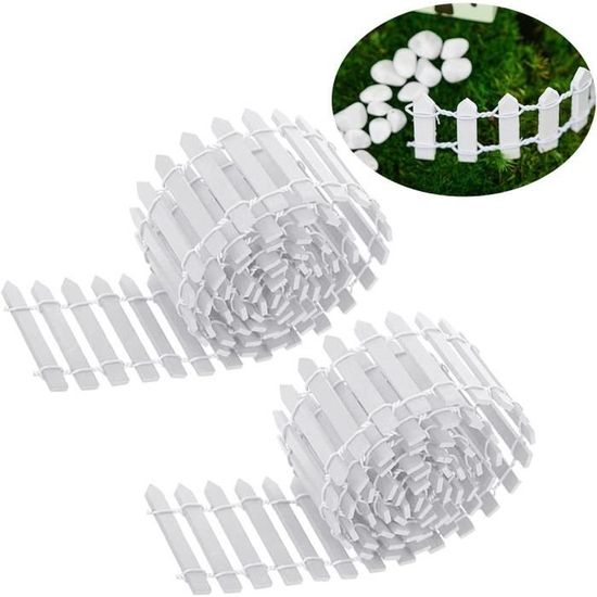 RoadLoo Mini Clôture 90 Cm*5cm Clôture Jardin Miniature En