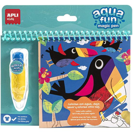VURYAPI 6 Stylos à Eau Pour Livre De Coloriage Magique – Réutilisables, Sans Toxique – Cadeau Enfant Dès 3 Ans – Noël