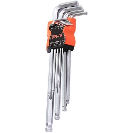 Jeu De Clés Hexagonales Pliantes MAC Tools TX7F – Métriques Torx T10-T40 – USA