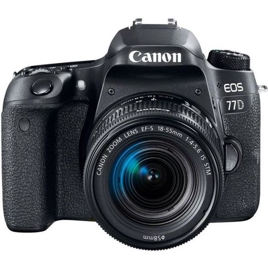 Canon EOS Reflex EOS 77D + 18-55 IS STM