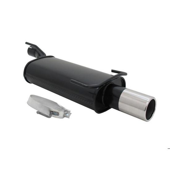 Silencieux Échappement Pour Opel Astra F Berline 1991-1998 - Sortie 2x76mm, Marque NOVUS