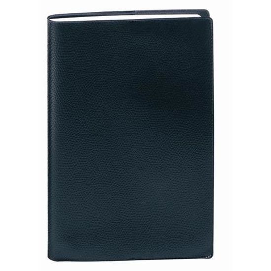Agenda Scolaire Quo Vadis 2025-2026 - Format Journalier, Couverture Silk Bleue, 12x17 Cm - Clairefontaine