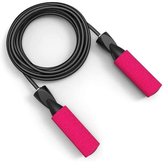 Corde à Sauter Compteur Digital pour Fitness et Sculpture Corporelle, Rose