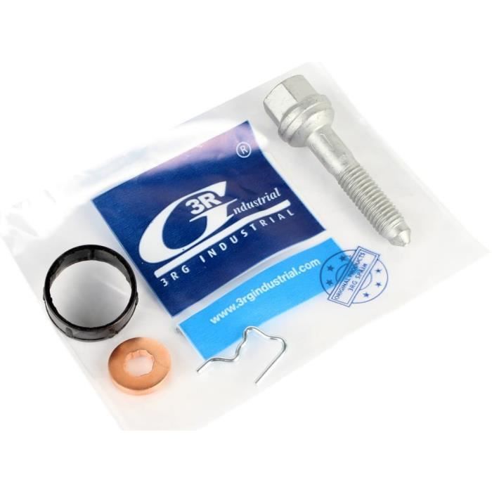 Kit Joints d'Étanchéité Vis d'Injecteur C1 C2 C3 Ford Fiesta Fusion Toyota Aygo Mazda 2 Peugeot 107 1007 1.4 HDI TDCI 198184 1982F7