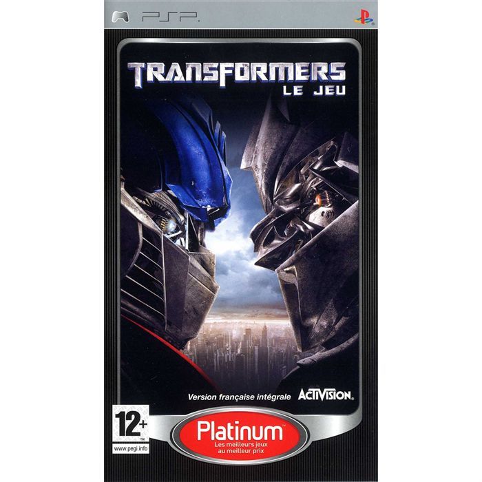 Deg Transformers / Jeu Console Psp Platinum