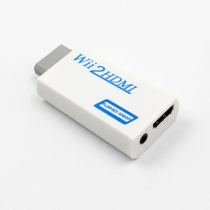 Convertisseur WII vers HDMI Wii to hdmi convertisseur full HD convertisseur adaptateur jack