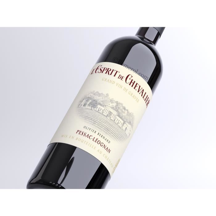 X12 BOUTEILLES - L'ESPRIT DE CHEVALIER 2018 - PESSAC-LÉOGNAN - VIN ROUGE - Bouteille (75cl)