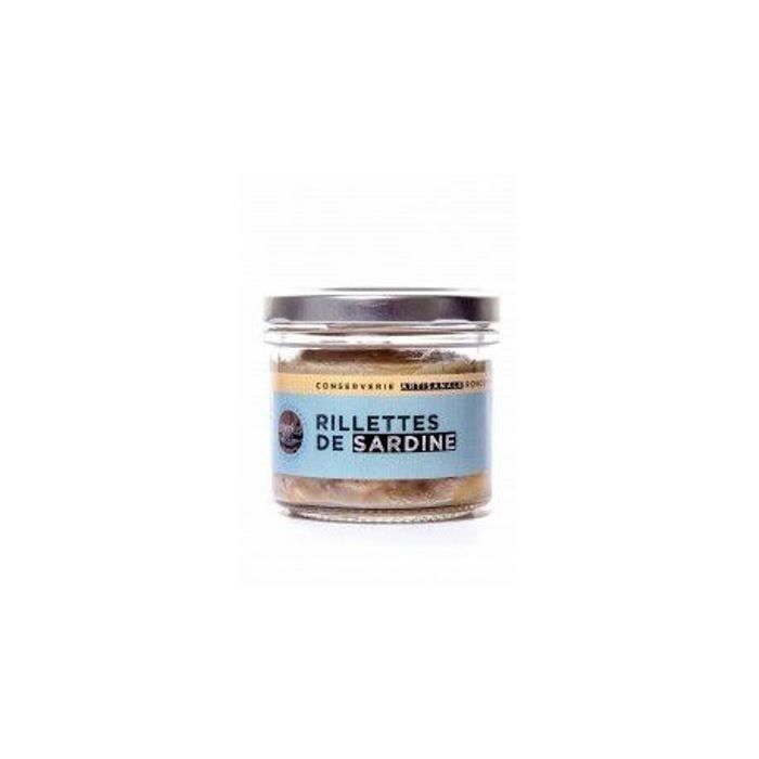 Rillettes de Sardines, pot de 90 gr