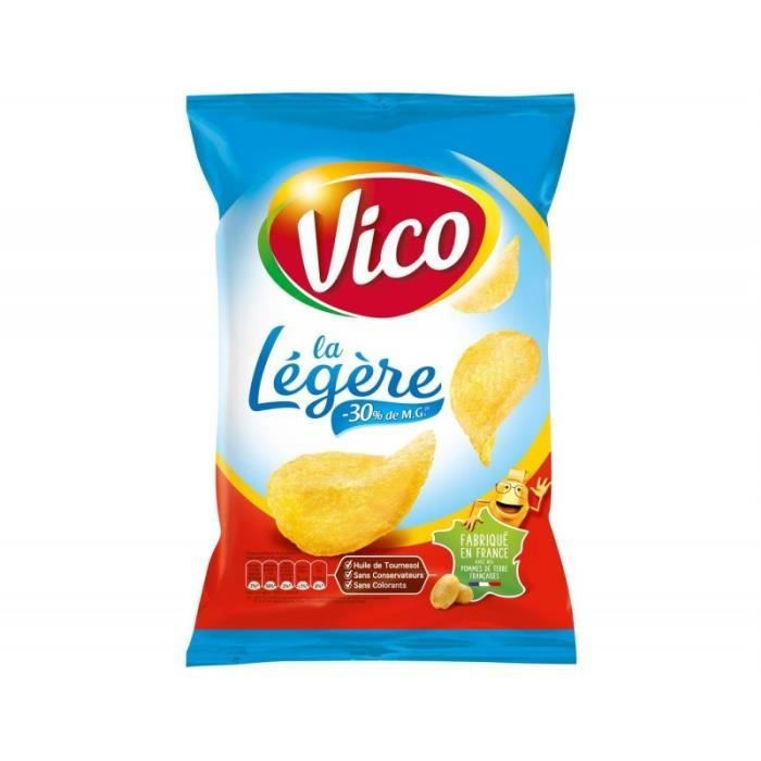 VICO - Chips Légères 120G - Lot De 4