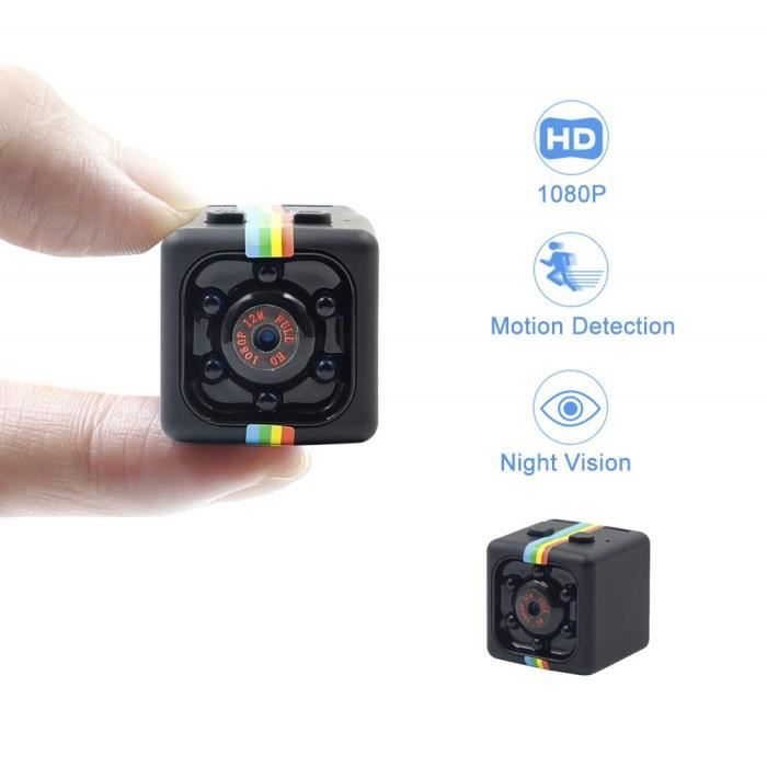Ototon® Mini Caméra Espion Cachée 1080P Portable DV avec Vision Nocturne et Détection de Mouvement pour Surveillance et Sécurité