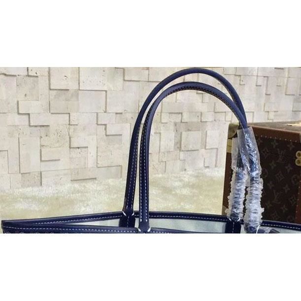 SAC A MAIN,Sac femme goya sac à bandoulière fourre tout petits pains sac mère sac à provisions simple face - Type Royal blue-M 47cm