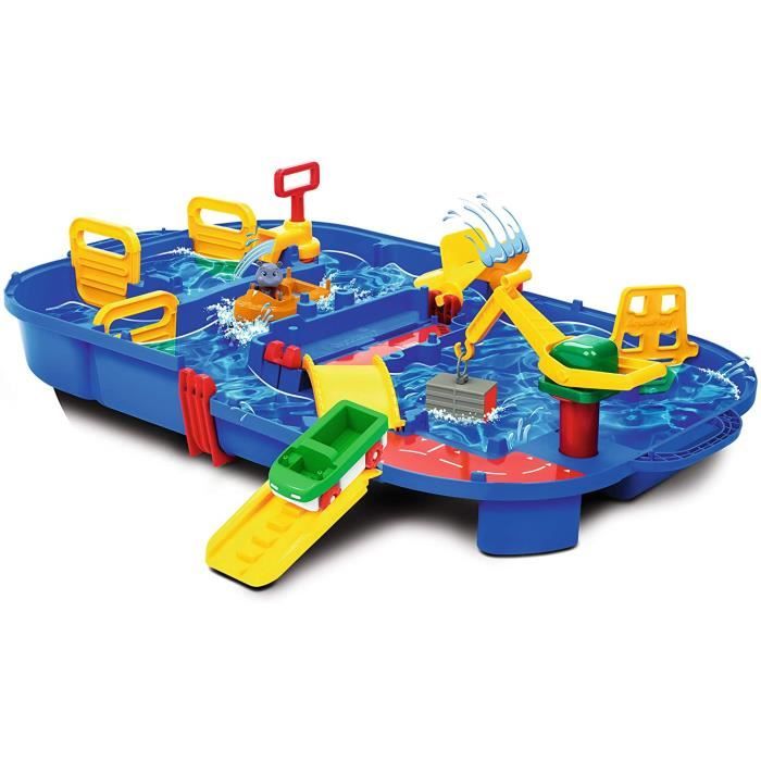 Bacs à sable et jeux de plage Simba- Circuit d'eau, 8700001516, Bleu 162207