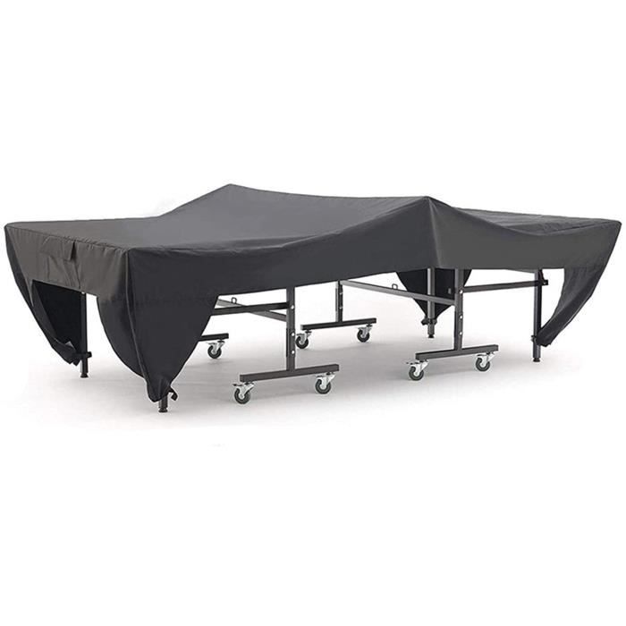 TABLE DE TENNIS DE TABLE SHDBHD Housse pour Table de Ping Pong, Étanche, Résistance au Vent, Anti-UV, Résista23
