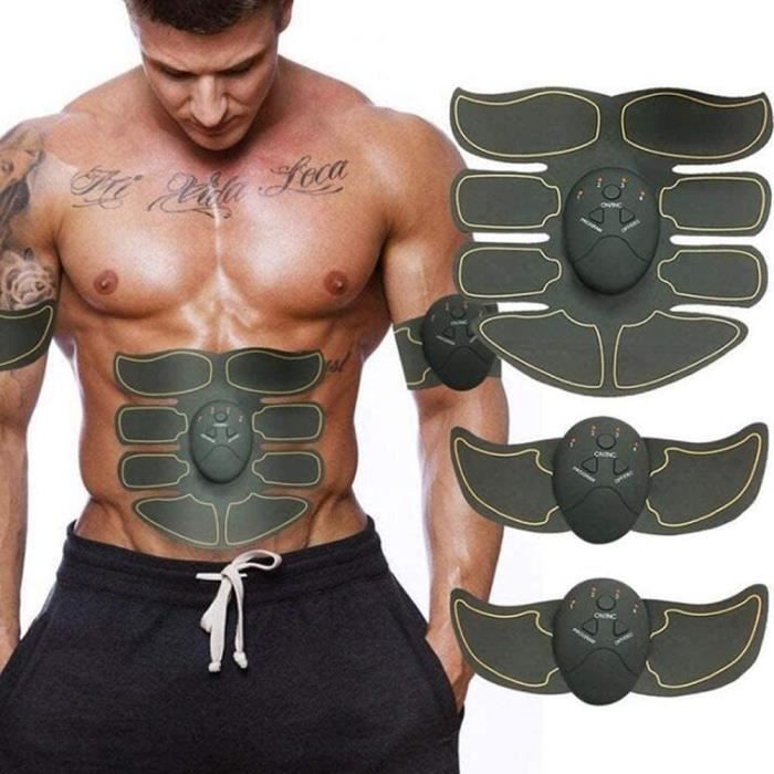 CEINTURE ABDOMINALE Formateur Abs Abdos Appareil Electrostimulation Stimulateur Musculaire Abdominaux Appareil Musculation Eacut1537