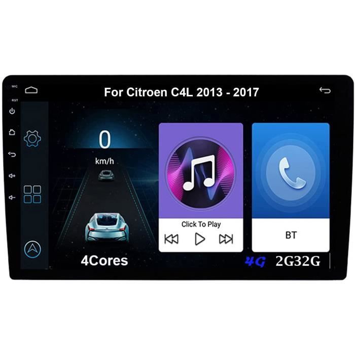 Autoradio 9 Inch Écran Tactile Voiture Multimédia De Navigation GPS Pour Citroen C4L 2013-2017 Autoradio Voiture Voiture Branch 172