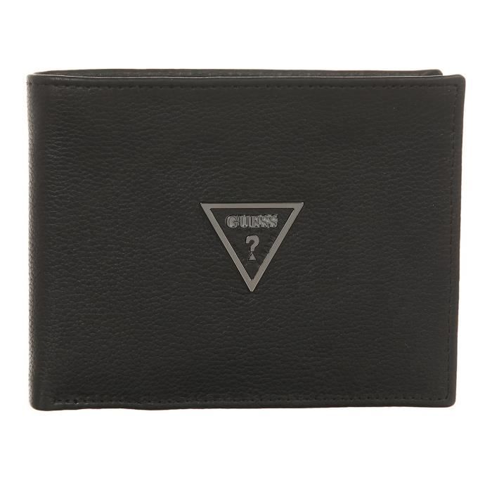 GUESS Portefeuille Noir Homme