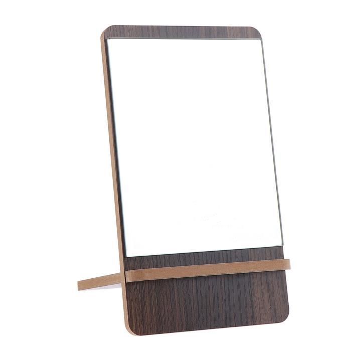 Miroir de Maquillage de Vanité , Miroir de Table avec Rotation à 360 Degrés Du Comptoir S