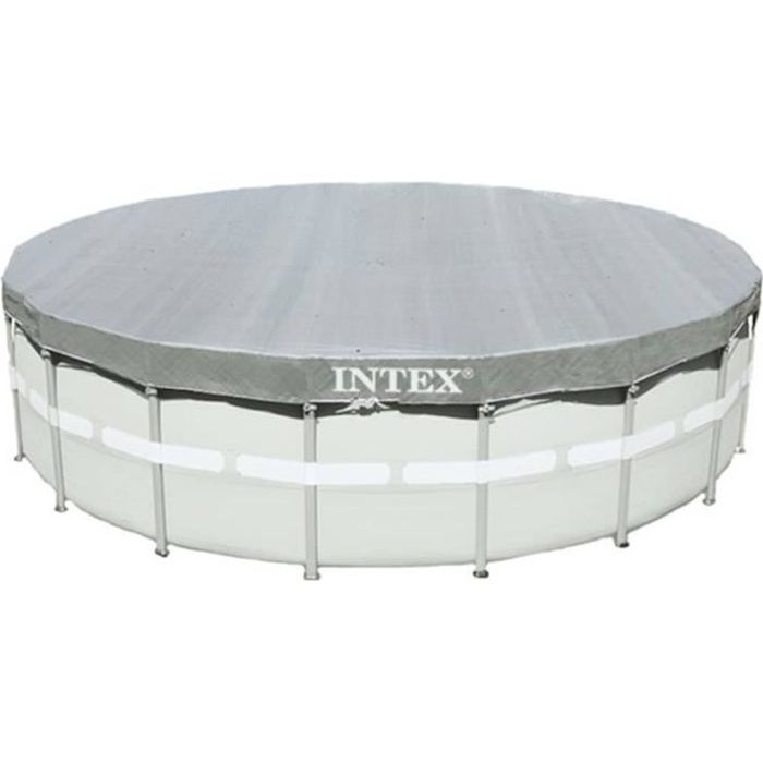 Intex Couverture de piscine ronde Deluxe 488 cm 28040