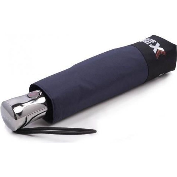 Isotoner - Parapluie pliant X-TRA solide femme ouverture automatique (9406) marine taille 30 cm