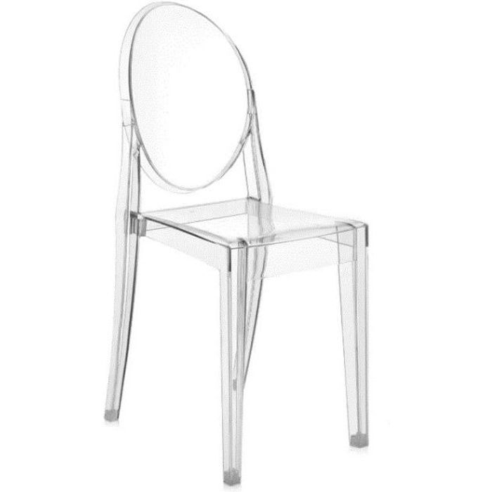 Chaise Kartell Victoria Ghost - Transparent