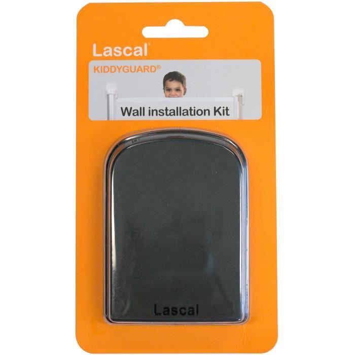 Lascal T-LAS-12564-5 Kit mural pour barrière de protection Kiddyguard Noir