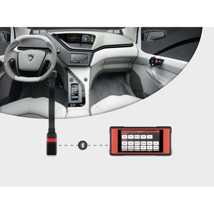 Launch CRP MOT - Interface / Valise de diagnostic PRO Multimarques - AUTOCOM DELPHI KTS WURTH
