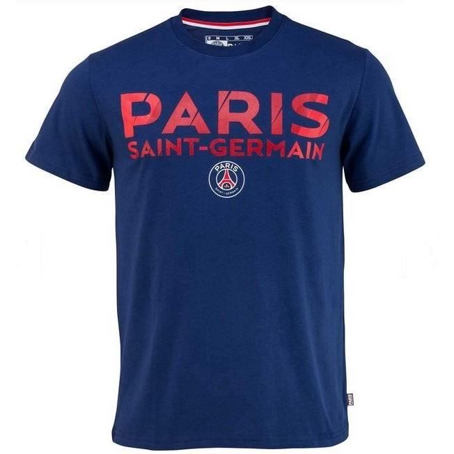 Tee Shirt Match Officiel Bleu Homme Paris Saint-Germain PSG Saison 2016/2017