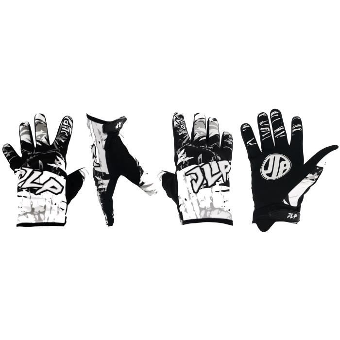 GANTS MOTO CROSS QUAD VTT BMX blanc JLP RACING
