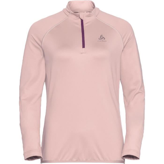 Couche Intermédiaire femme Odlo 1/2 zip Carve Light