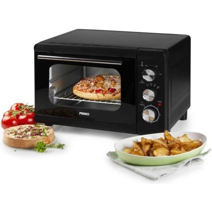 PRIMO PR251OV Mini four 23L -1380W - Noir - Pose libre
