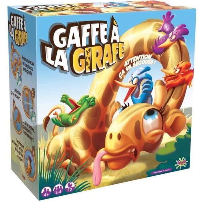SPLASH TOYS - Gaffe à la Girafe - jeu de société