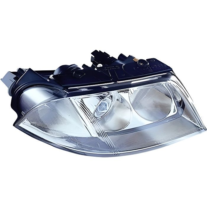 Phare Optique avant droit pour VOLKSWAGEN PASSAT B5 ph. 2 2000-2005, H7+H7, Neuf.