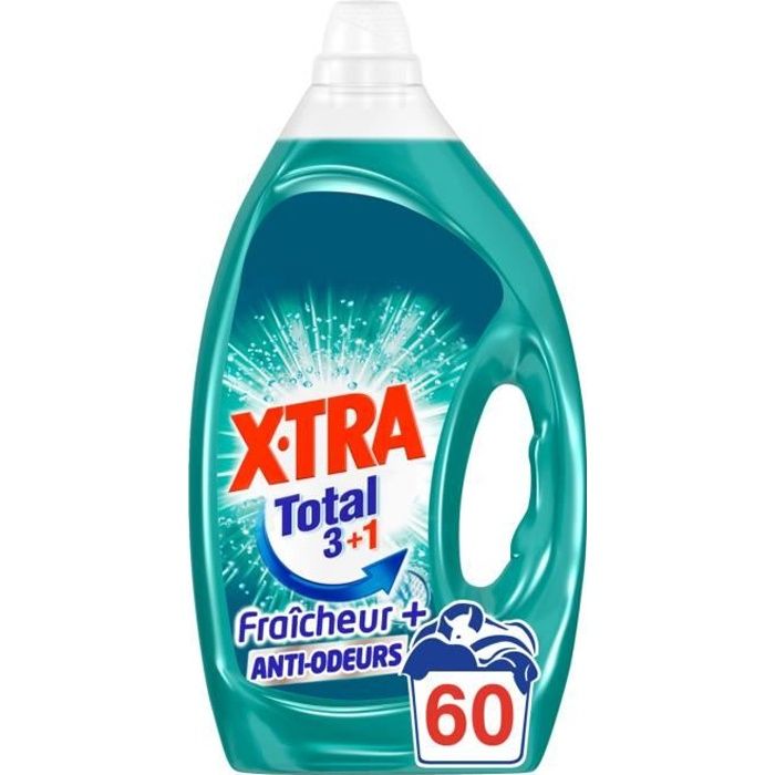 X•TRA Lessive Fraîcheur+ - 3 L