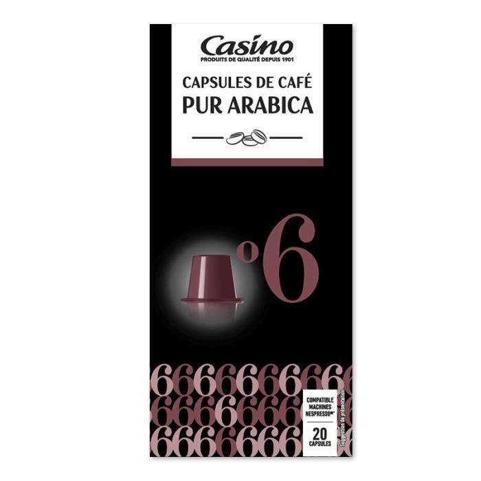 Lot de 20 Capsules espresso cap - Arabica - 104g