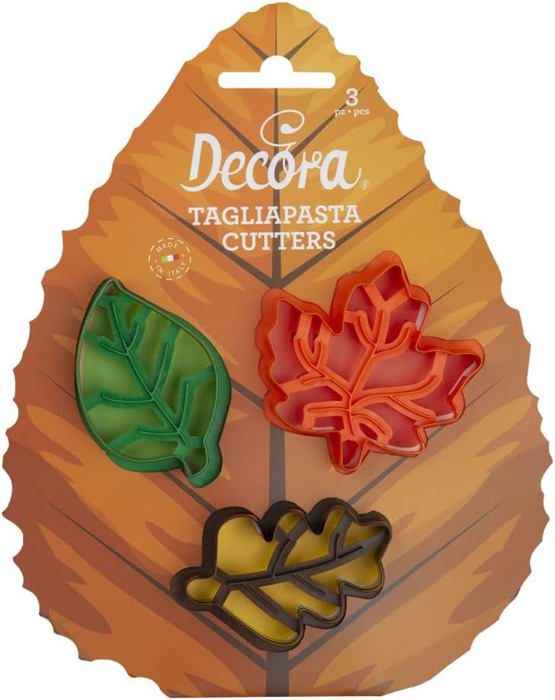 Set De 8 Emporte-pièces Thanksgiving Automne - Feuille, Citrouille, Dinde - Plastique Alimentaire - 4