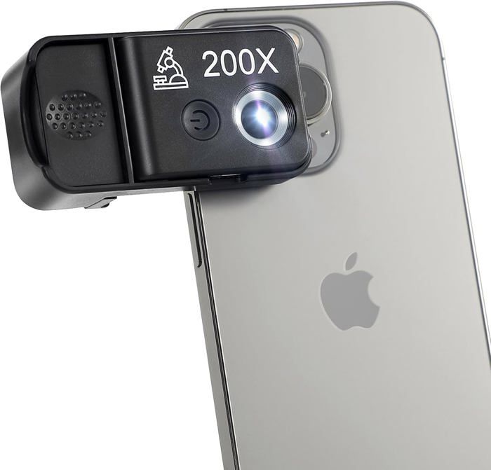 200x Microscope portable pour téléphone Scopelite