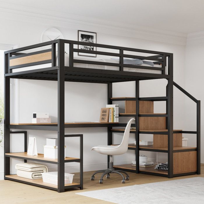 Lit Sureleve Avec Rangement Adulte