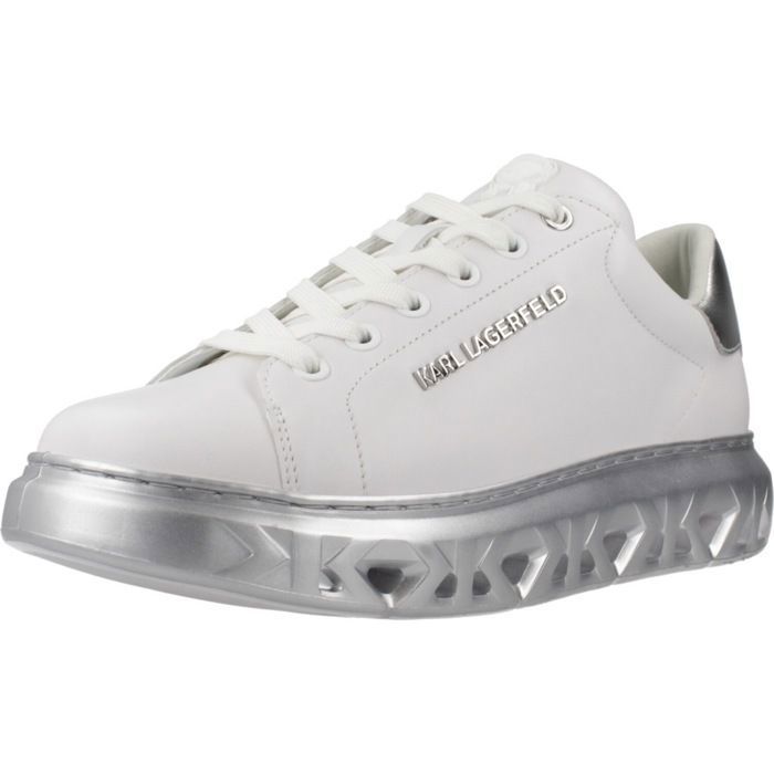 Karl Lagerfeld Sport > Zapatillas Mujer Modèle Chaussure Karl Lagerfeld Modèle Kapri Kite Lo Lace Lthr - Coleur Blanc