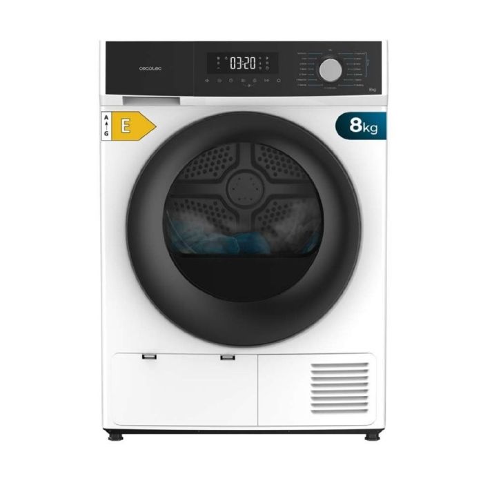 Sèche-linge 8Kg Pompe à Chaleur Bolero Dresscode Dry 8330 Cecotec - Cecotec