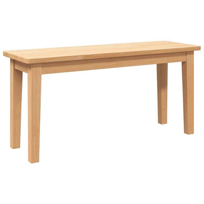 211992& Banc de cuisine 90 cm bois massif caoutchouc