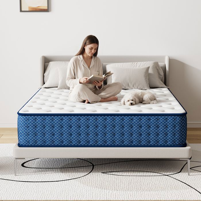 Matelas 120x190 cm - Thickness 30 cm - TUNCCO Mousse mémoire de forme -H3 Moyenne Ferme- 7 Zones de Confort - Deux Faces